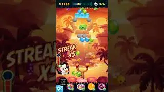 Angry Birds POP Bubble Shooter - Level 58