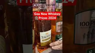 Goa New Whiskey Prices 2024 #goa #whisky
