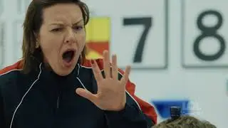 Lots of people fall asleep watching curling even the player  \\ LOL ComediHa!