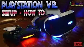 Sony Playstation VR Headset Core System SetUp Guide and How To    My Video Games World