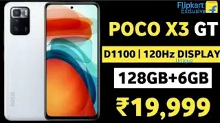 Poco X3 GT India Launch, Price & Specifications | Dimensity 1100, 120Hz Display, 67W Charging 🔥