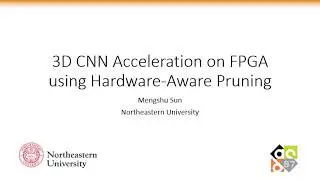 3D CNN acceleration on FPGA with hardware-aware pruning