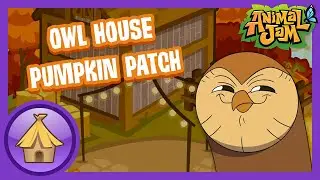OWL HOUSE in the Pumpkin Patch | Animal Jam Den