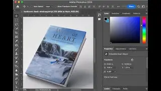 Adobe Photoshop Ebook Cover Recreation Demo
