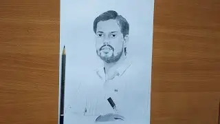 Drawing of khan Sir