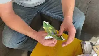 Самолет из бумаги/поделки оригами