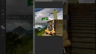Adobe AI Photoshop fill on old photo from Rio 