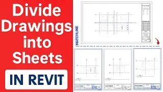 Split Big Drawings in Revit | Revit Matchline and View Reference | 