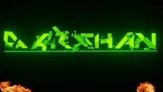 Element 3d : 3d text Disintegration Effect 😌