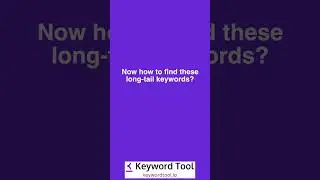 Unlock the power of long tail keywords with Keyword Tool Pro! 💪🏻