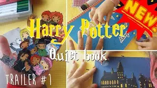 HarryPotter🧙‍♀️Hogwarts 🏰-Costruisci il Gioco libro della saga #Trailer1(disegni scaricabili)