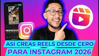 How to EDIT an INSTAGRAM REEL from scratch - Tutorial 2026
