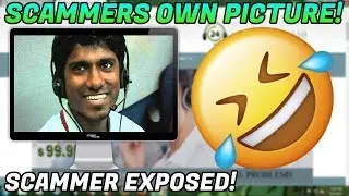 Showing a scammer a picture of himself! + Reaction