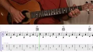 How to Play the Chords to They'll Never Take Her Love Away from Me by Hank Williams on Guitar