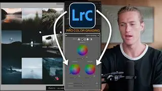 COLOR GRADE Landscapes in Lightroom Like a PRO // MOODY Cinematic Color Grading