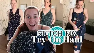 unfashionable woman attempts to improve wardrobe using Stitch Fix