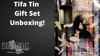 FFTCG Tifa Gift Set Unboxing