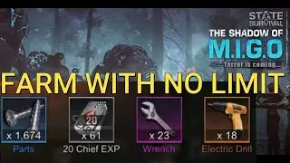 State of survival  :  M.I.G.O    infinite farm Trick  !(fixed)
