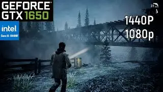 Alan Wake Remastered: GTX 1650 4GB + i5-10400F in 2023