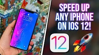 HOW TO MAKE YOUR iPHONE TWICE AS FAST ON IOS 12! - SPEED UP ANY IPHONE!