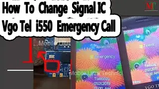 How To Change Signal IC Vgo Tel i550 Emergency Call  #mobileultratechnician