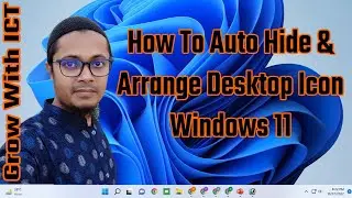 How to Auto Hide & Arrange Desktop Icon