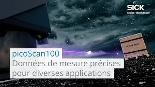picoScan100 - Données de mesure LiDAR 2D précises pour diverses applications