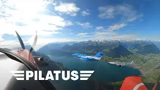 Pilatus Family Day Flight Display 2024