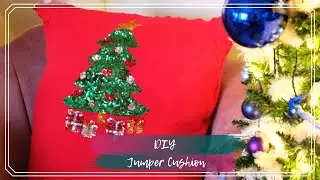 How to Turn a Jumper into a Cushion | Making a Memory Cushion | DIY Jumper Cushion