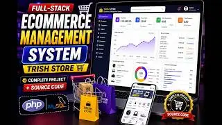 Full-Stack E-Commerce Management System | Online Shopping & Store Management Web App