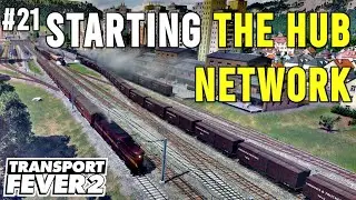 Hubs make this game fun! | Vanilla, No Mods | Hard | Transport Fever 2