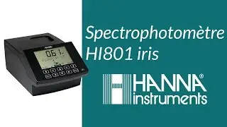 Spectrophotomètre HI801 iris, HANNA®