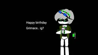 Trying the grimace shake cus I'm curious|| murder drones oc