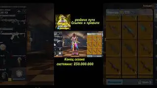 раздача лута в шапке профиля #метророяль #пабг #pubgmobile