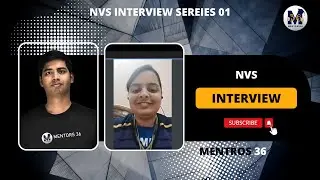 NVS Interview Series 2023 By Divya Swami ✔ NVS interview 01 (Surprise... sir 👀)