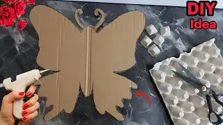 🔥YOU WON’T Believe This Elegant Decor Is Made from a Cardboard❗️Budget _ Friendly DIY