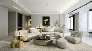 Unreal engine 5.1  | UE5 Interior Livingroom walkthrough with UE5 LUMEN GI @UnrealEngine