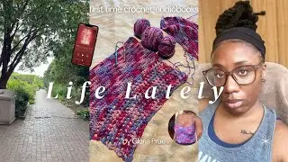 Cozy Day In My Life: First Crochet Project + Audiobook Walk