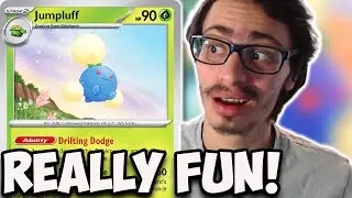 This NEW Jumpluff Deck Is So FUN To Play! So Many Tricks! Paldea Evolved PTCGL