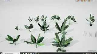 DVIZ / PIXEL SCHOOL 3D / REALISTIC PLANTS UNREAL ENGINE PACK - 4 BY DVIZ