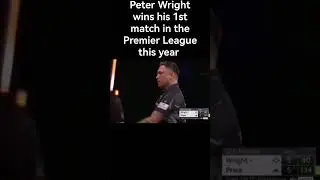 Peter Wright beats Gerwyn Price #darts #premierleague #price #wright
