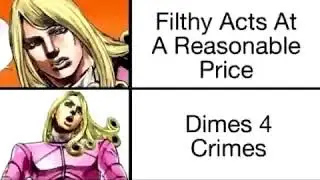 Shitpost status (JoJo edition)