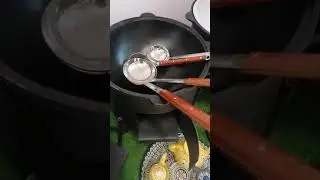 Казан Узбекский чугунный 12л с печкой с дымоходом