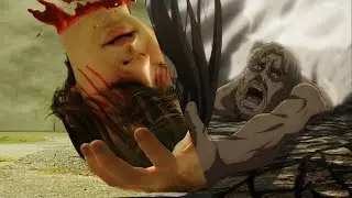 [AttackOnTitan/LiveAction] Eren's Head Gets Shot Off and Founding Titan Transformation