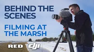 Filming at the Marsh - Behind the Scenes with Luke Parmeter | Phantom 4 Pro Drone / RED Scarlet-W