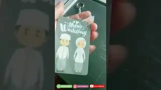 Gantungan Kunci Custom | ID Card Ganci | Desain Custom | Foto Ganci