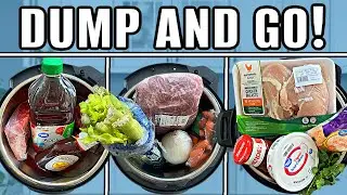 3 DUMP AND GO Instant Pot Freezer Meals - These Are SO EASY to Make!