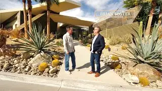 INSIDE Exotic Contemporary Modern Desert Home Palm Springs Behind the Gates TV