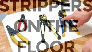 Strippers on the Floor - Knock-off IRWIN VISE-GRIP Self-Adjusting Wire Stripper