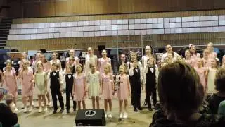 Большой детский хор ВГТРК. Концерт на канале "Культура" 7-го марта 2017. Попурри